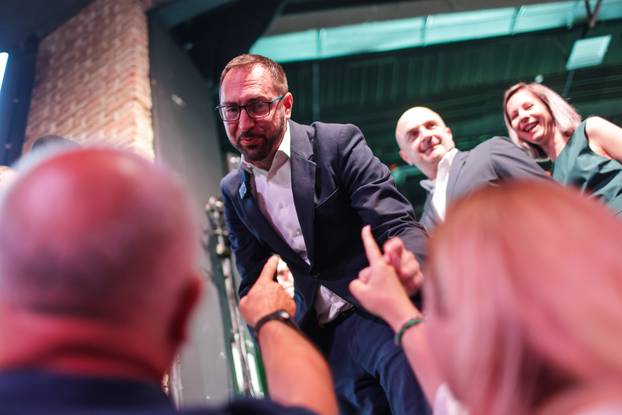 Tomašević održao pobjednički govor