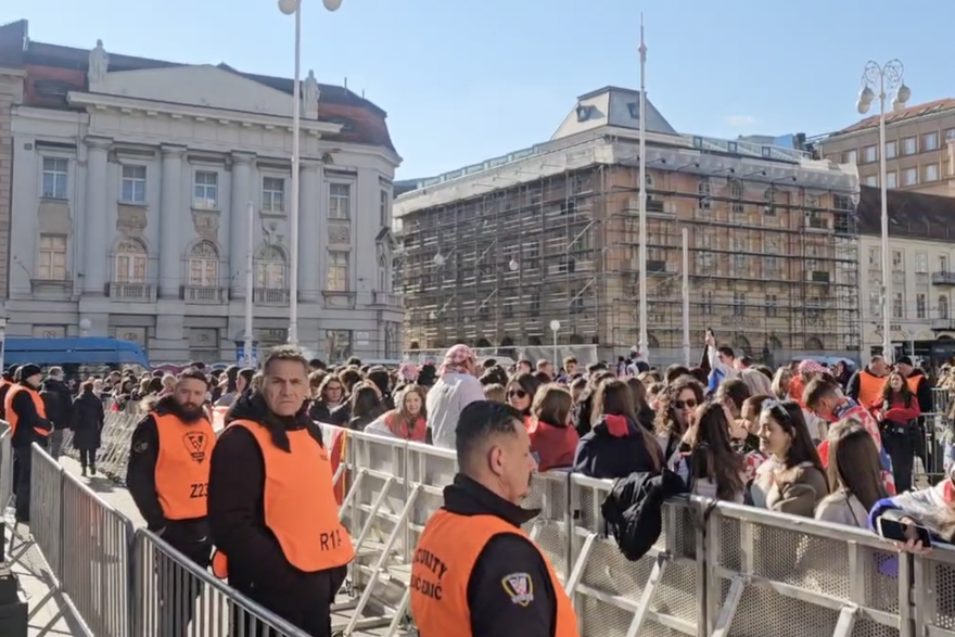 Zagreb: Pripreme za doček rukometaša