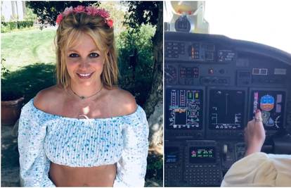 Britney Spears uživa u slobodi: 'Prvi put upravljam avionom!'