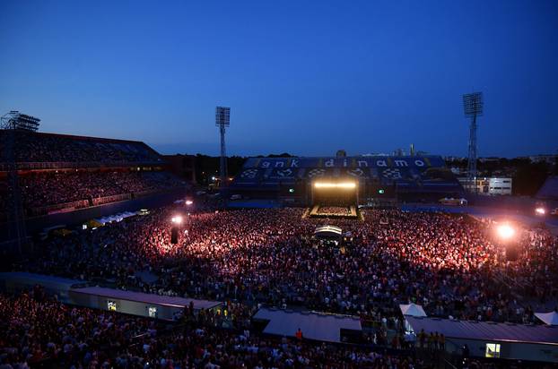 Zagreb: Duhovni koncert "Progledaj srcem" na stadionu Maksimir