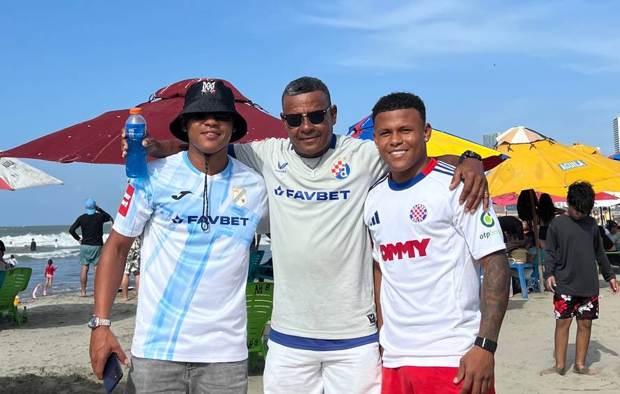 Glavni igrač Vukovara odmara u Kolumbiji u Hajdukovom dresu. I za obitelj je imao HNL darove