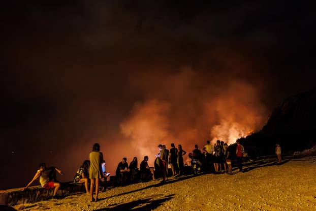 Sitno Gornje - Pogled iz Sitnog Gornjeg na Pozariste.