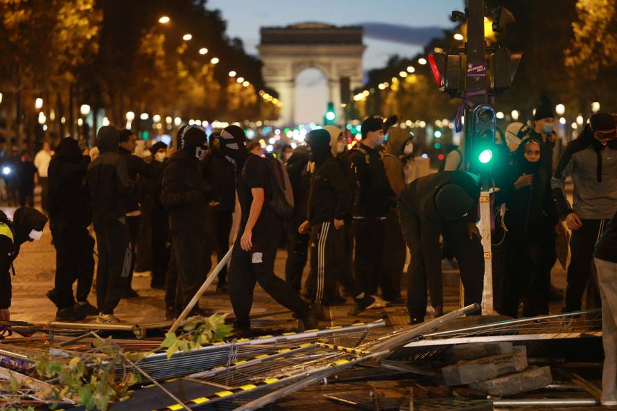Nationwide protests in France against the cost of living