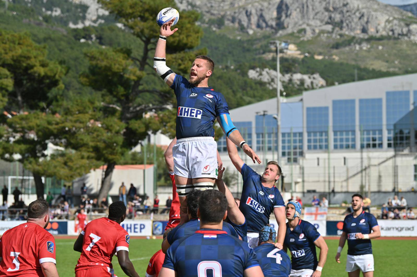 Makarska: Ragby Trophy divizija: Hrvatska - Švicarska