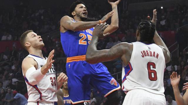 NBA: New York Knicks at Los Angeles Clippers