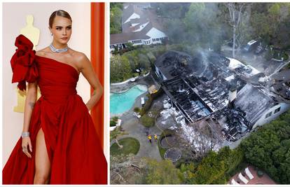 Luksuzna vila Care Delevigne od sedam milijuna $ izgorjela je do temelja: 'Srce mi je slomljeno'