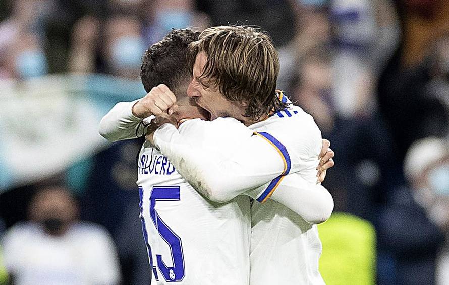 REAL MADRID v PARIS SAINT-GERMAIN. CHAMPIONS LEAGUE 2021/2022. ROUND OF 16 2ND LEG.