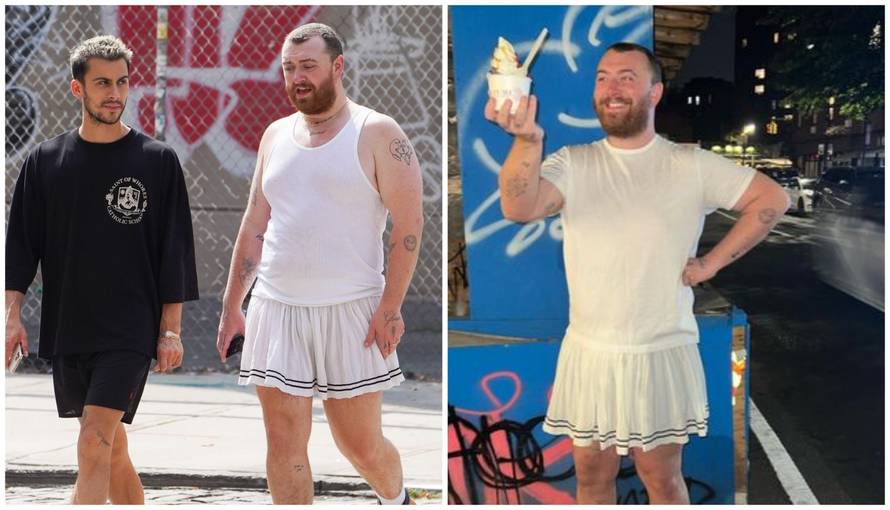 Sam Smith ulicama New Yorka prošetao s dečkom: Svu pažnju je privukla njegova mini suknja