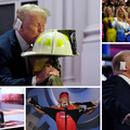 FOTO Bizarni skup: Hulk Hogan trgao majicu, Kid Rock pjevao, Trump ljubio  odoru vatrogasca