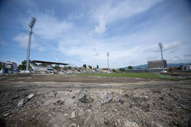 Što je ostalo od stadiona i tribine u Kranjčevićevoj