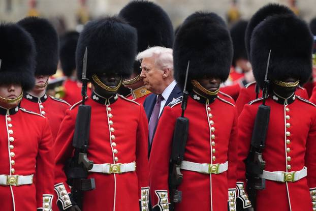 U.S. President Trump makes second state visit to Britain