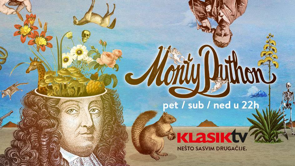 Humoristični Monty Python ekskluzivno na Klasik TV-u