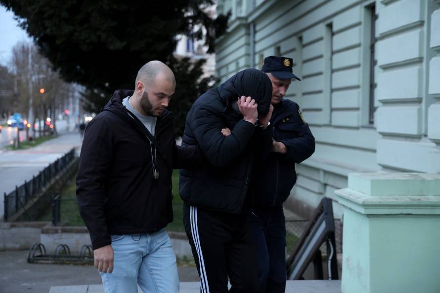 Osijek: Privođenje uhićenih zbog droge i pranja novca kod sudca istrage