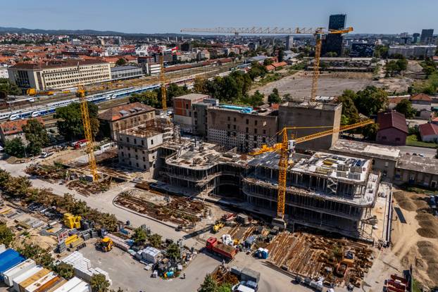 Na prostoru Paromlina radovi su u punom zamahu, Zagreb uskoro dobiva novi kulturni centar