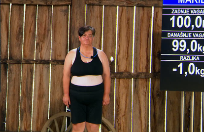 Nema više timova, a Marie je prva natjecateljica koja je u showu pala ispod sto kilograma