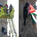 Popeo se na Big Ben i mahao sa zastavom Palestine. Uhićen je