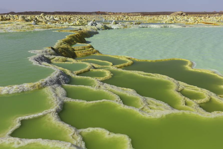 Dallol Volcano  Danakil depression  Ethiopia