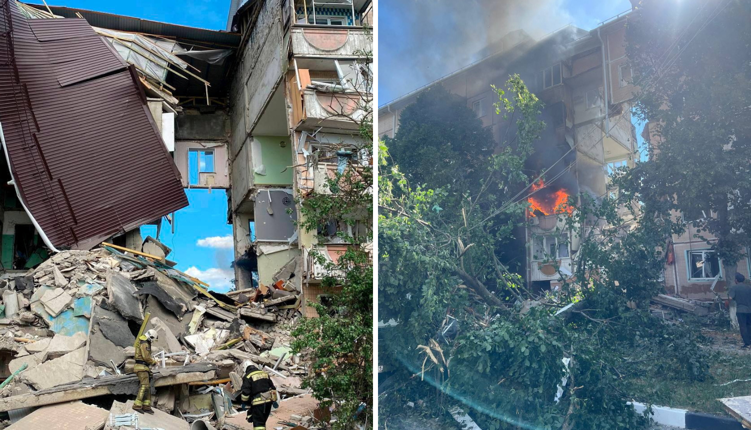 VIDEO Užas u Rusiji: Raketirana zgrada, više ozlijeđenih. Ljude evakuirali i izvlačili iz ruševina