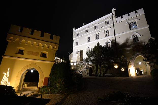 U dvorcu Trakošćan otvorena je izložba svjetlosnih skulptura "Dvorac svjetla"