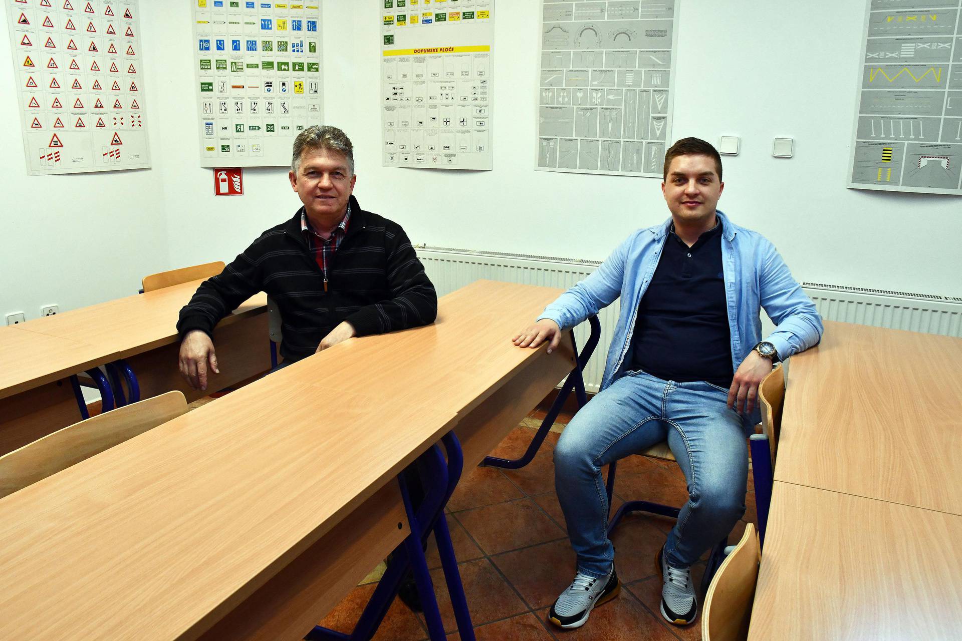 Otac i sin otvorili su autoškolu u Osijeku u jeku pandemije