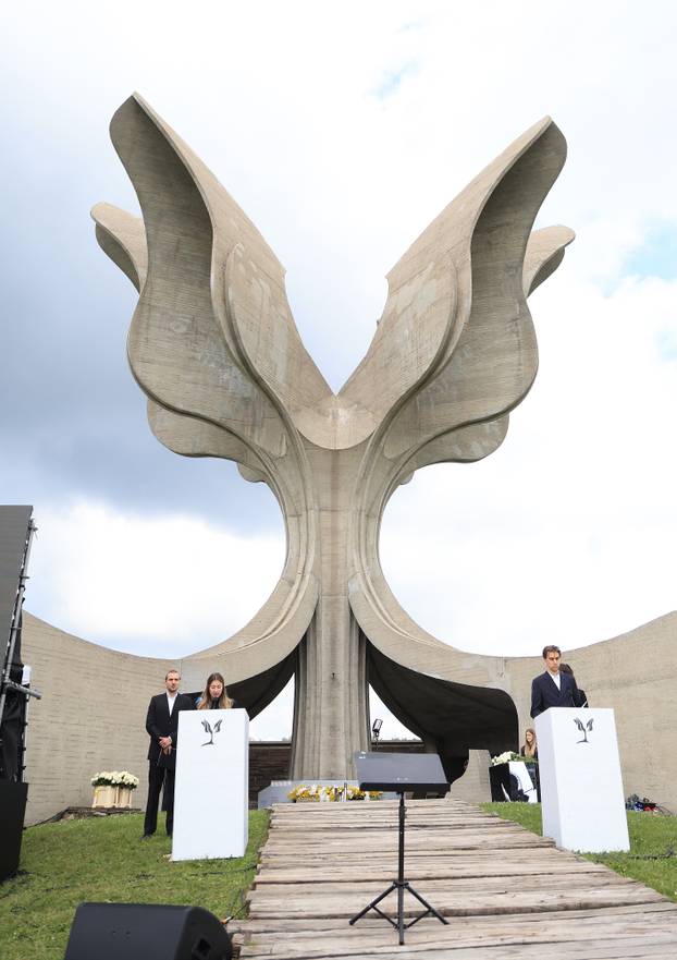 Komemoracija "Sjećanje za budućnost" u Spomen-području Jasenovac