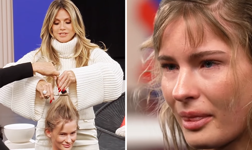 Heidi Klum uzela škare u ruke pa rasplakala manekenku: 'Što si joj napravila, ovo je strašno!'