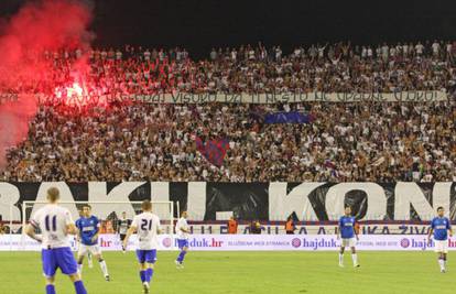 Potvrđena im kazna za derbi: Hajduk mora platiti 80.000 kn!