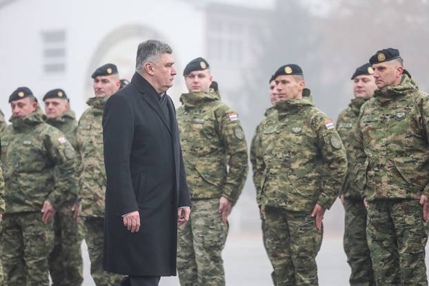 Zagreb: Ispraćaj 42. hrvatskog kontingenta u NATO-ovu operaciju potpore miru