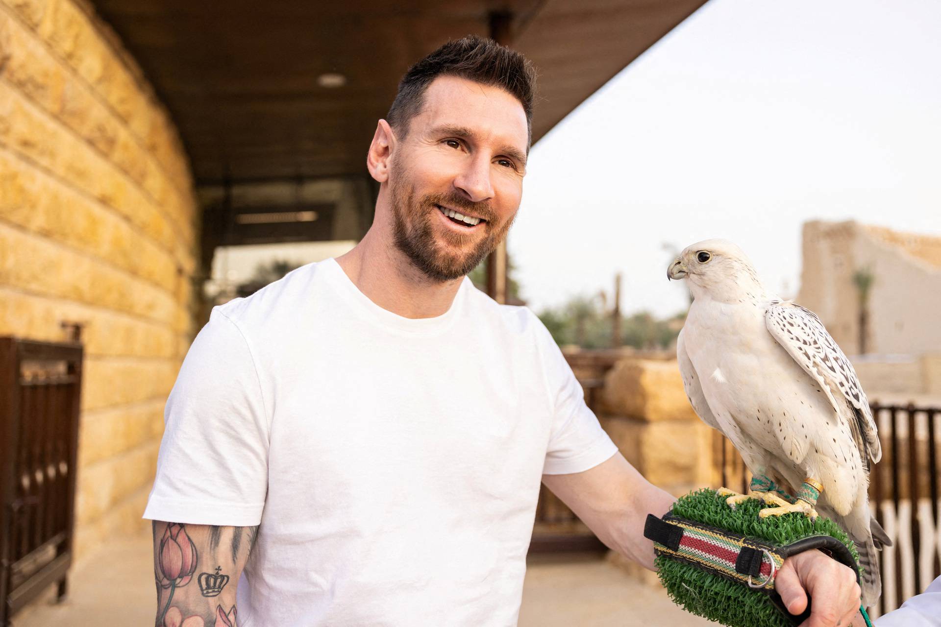 Lionel Messi visits Saudi Arabia