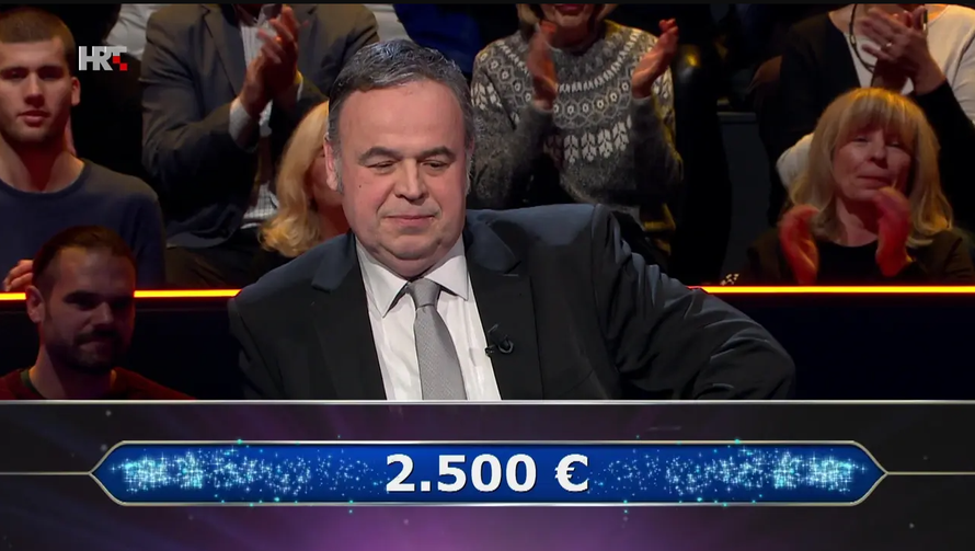 Poznati glumac sjeo preko puta Tarika u 'Milijunašu': Znate li vi odgovor na pitanje za 5000 €?