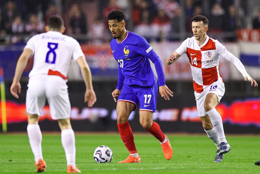 Prva utakmica četvrtfinala UEFA Lige nacija između Hrvatske i Francuske