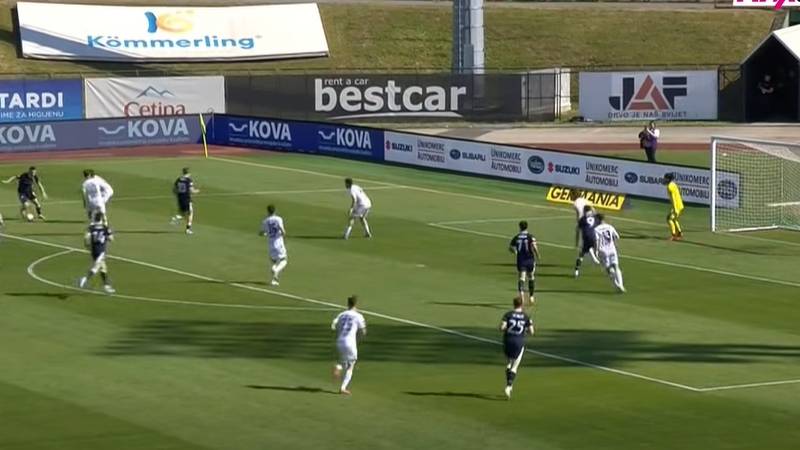 VIDEO Hoxha pogodio s ruba šesnaesterca pa Pršir ekspresno izjednačio. Pogledajte golove