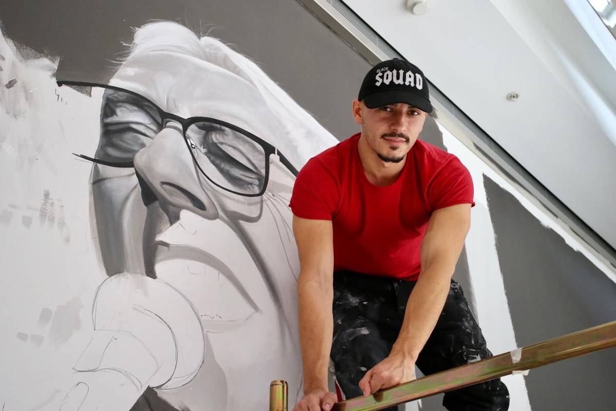 Oliverov mural u Splitu: Na dan radim osam sati bez prestanka
