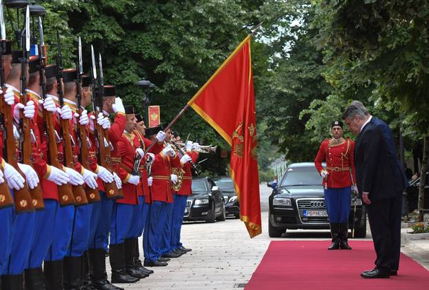 Milanovića u Cetinju ugostio predsjednik Milo Đukanović