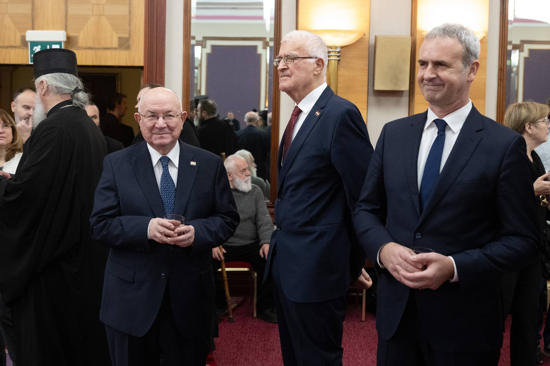 Zagreb: Božićni prijem Srpskog narodnog vijeća