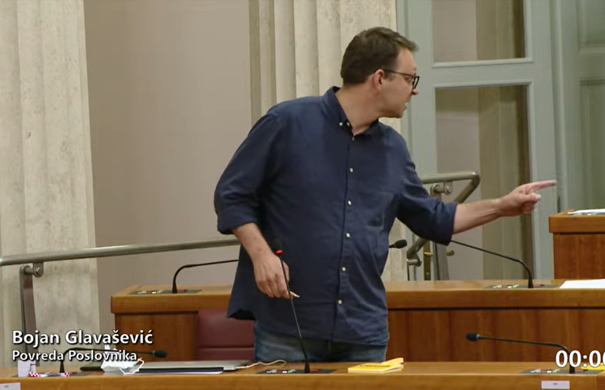 Glavašević izgubio živce u Saboru i zaurlao na Vrkljana, a Bauk citirao 'Smak svita' TBF-a