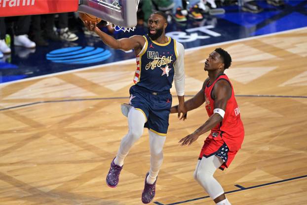 FOTO Poznati na NBA all staru: Kraljevski par privukao poglede