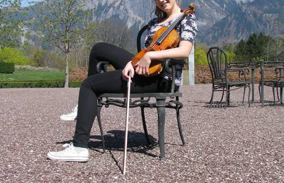 Violinistica Sara: Voljela bih doći živjeti u Zagreb, lijep mi je