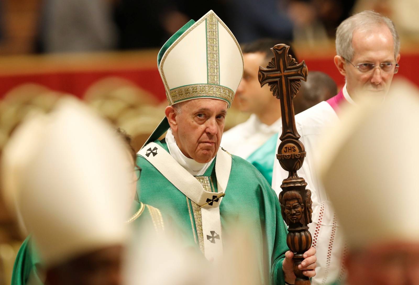 Pope Francis leads closing Mass of the synod of Amazonian bishops