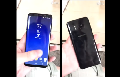 Baš se ne trude sakriti telefon: Galaxy S8 osvanuo i na videu