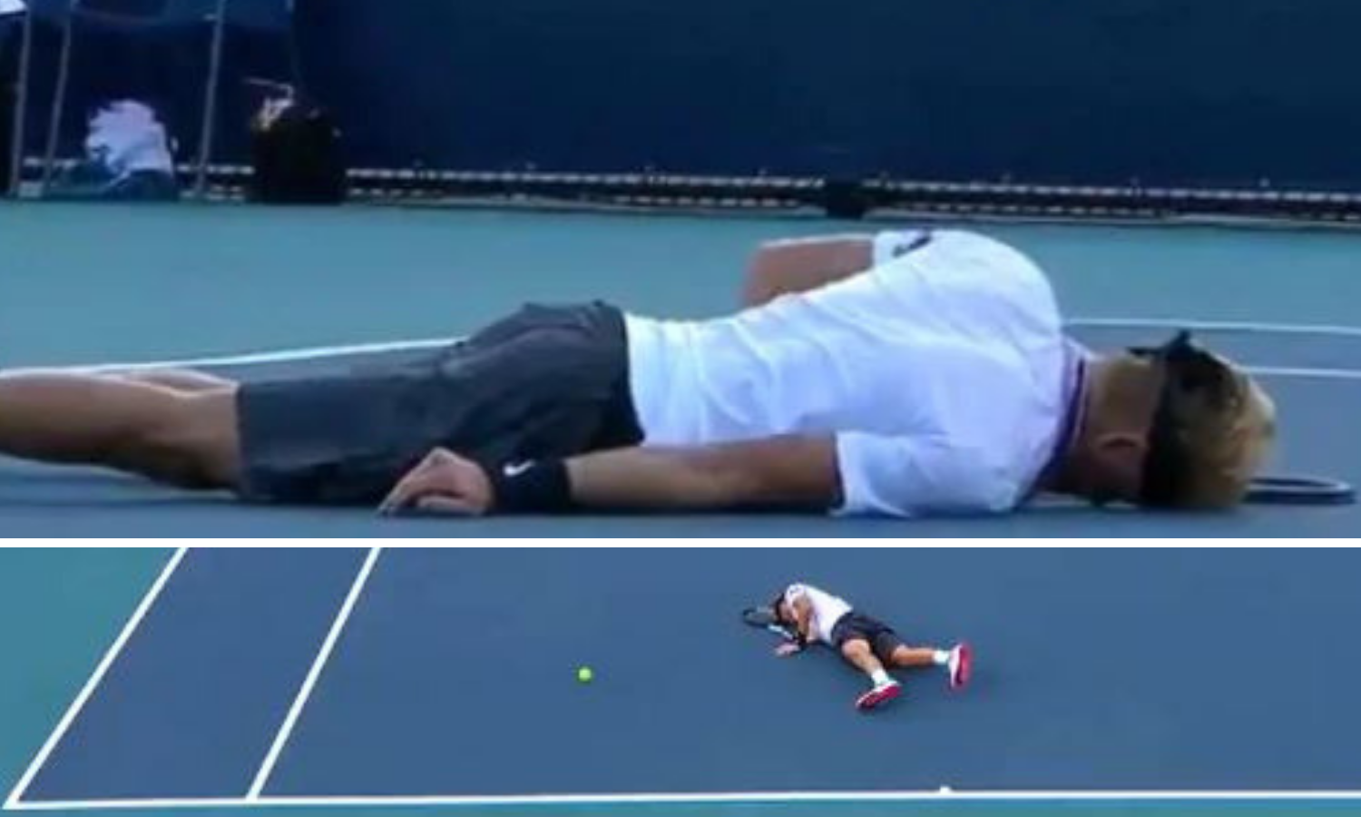 Užasne scene u Miamiju: Mladi tenisač se srušio tijekom meča