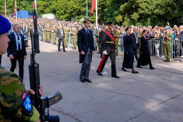 Funeral of Norway's King Harald in Oslo