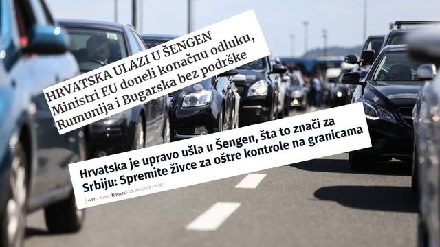 Srpski mediji kratko su prenijeli vijest o Hrvatskoj u Schengenu: Objasnili i što to znači za Srbiju