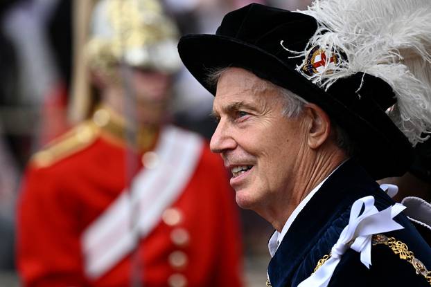 Order of the Garter Service held in St George's Chapel, Windsor Castle