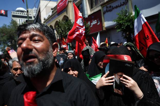 Funeral procession and burial of Iran's late Supreme Leader Ayatollah Ali Khamenei in Mashhad