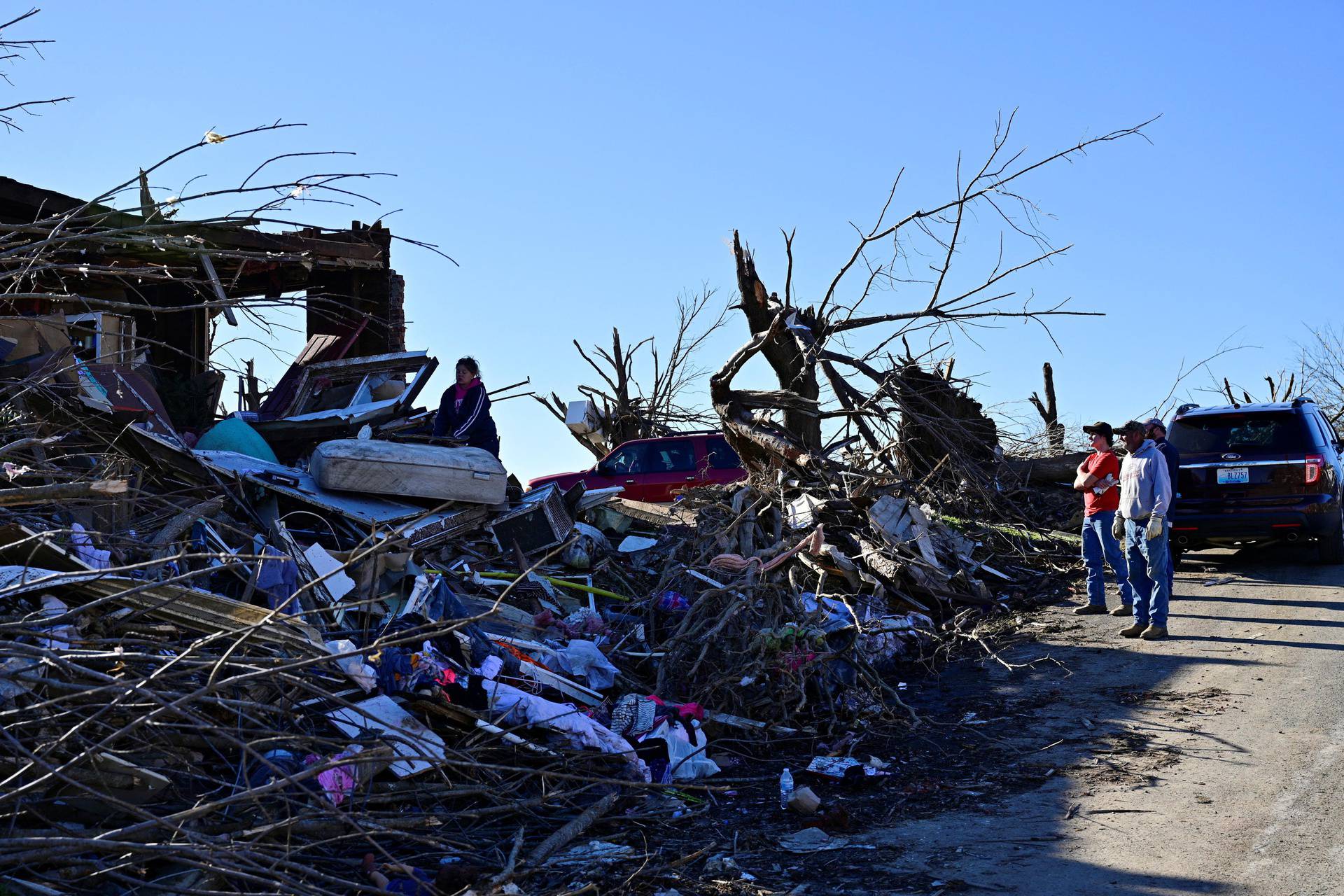 Devastating tornadoes rip through several U.S. states