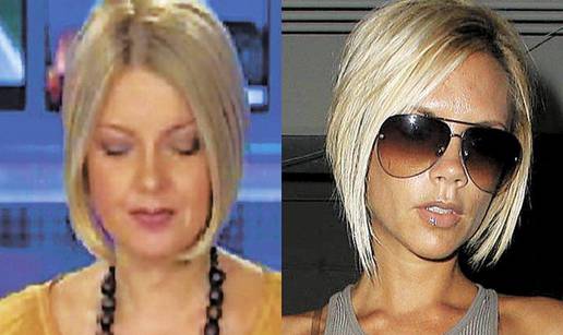 Nova frizura: Mirjana Hrga kao Posh Spice