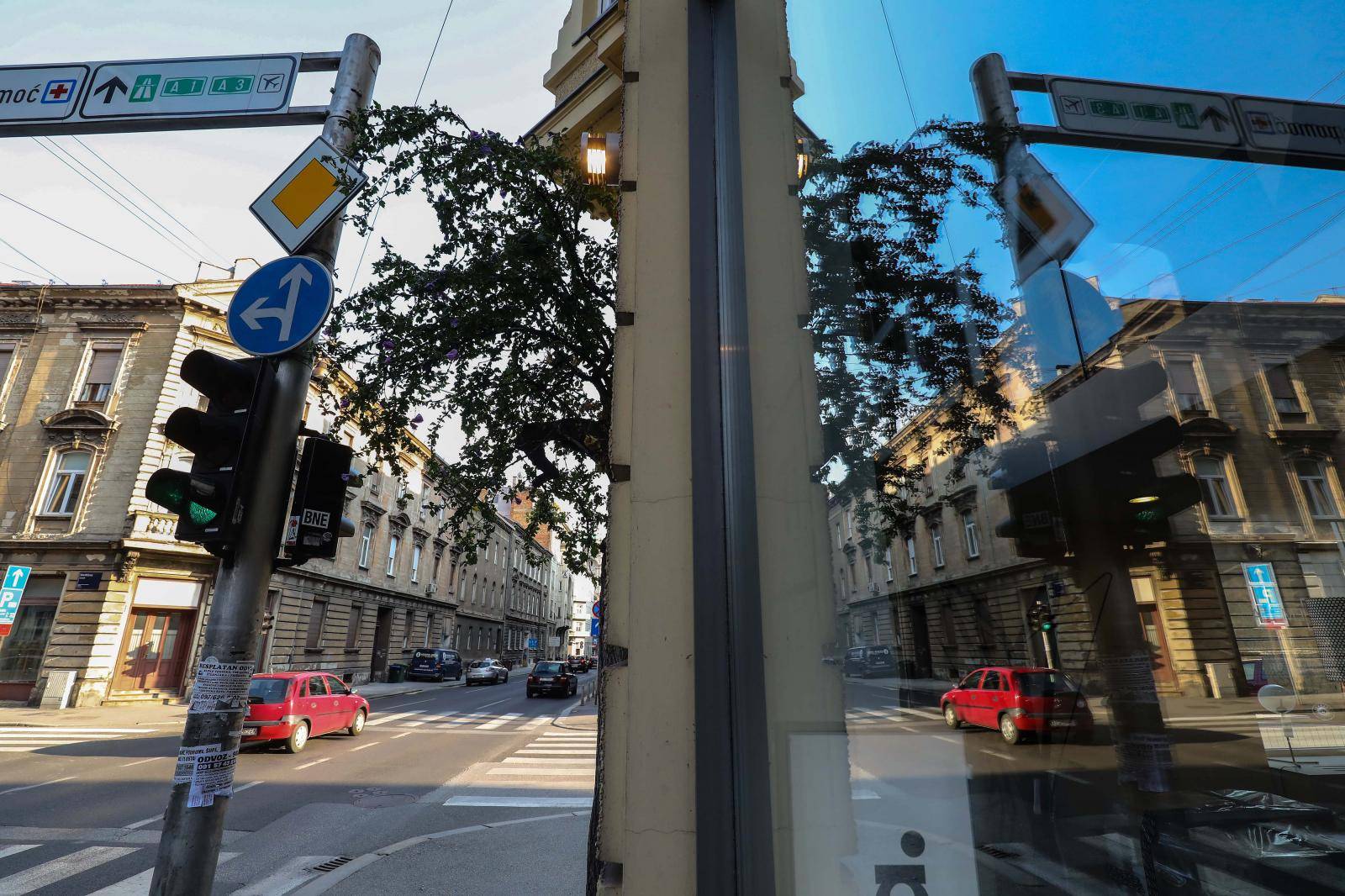 Zagreb: Drvo raste iz zgrade u centru grada