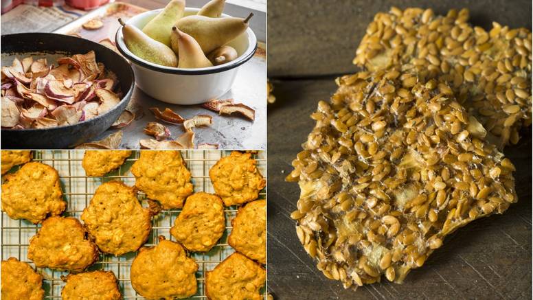 Grickajte domaći čips od jabuke ili tortilje, a zasladite se uz top keksiće od vlakana ili banane