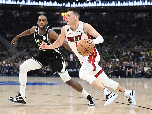 NBA: Playoffs-Miami Heat at Milwaukee Bucks